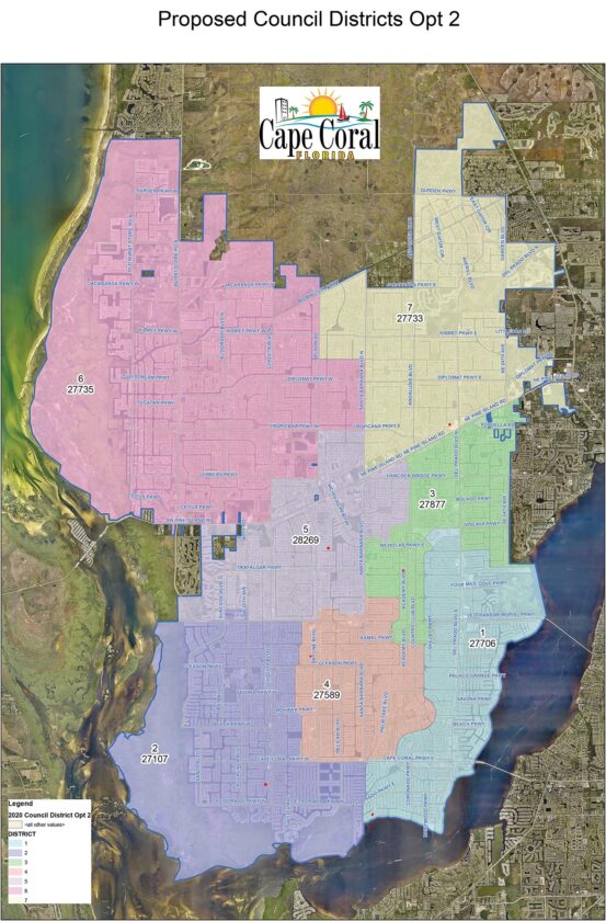 Cape Coral City Council gives nod to redistricting map with major